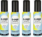 OOPSIE POOPSIE - Morning Shower - Before & After You Go Toilet Spray 2oz - Portable Odor Eliminator - 4 Pack