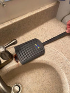 Heavy Duty Fly Swatter and Spider Catcher and Release. Insect Fly Catchers for Inside Home. House Fly Swatter or Humane Bug Catcher with Built in Insect Scoop. (1, Charcoal)