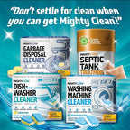 Dishwasher Cleaner And Deodorizer 24 Pack - 1 Year Supply Deep Clean Dishwasher Cleaner Tablets, Septic Safe Dishwasher Cleaning Tablets, Dish Washer Cleaner To Remove Limescale, Mineral Buildup, Odor