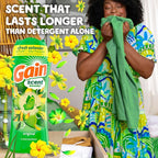 Gain In-Wash Laundry Scent Booster Beads, Original Scent, 24.0 OZ, Fresh Extender + Odor Protection