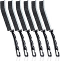 6 Pcs Crevice Cleaning Brush for Household Use, Hard Bristle Gap Cleaning Brush, Grout Gap Cleaning Supplies for Bathroom, Kitchen, & Shower, New 2025 Multifunctional Cleaning Tool
