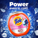 Tide Power PODs + Downy Laundry Detergent Pods, 63 Count, Soft Boosters + April Fresh