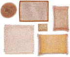 Redecker Copper Cleaning Cloth – 2 Pack – Woven Copper Scrubber for Pots Pans Sinks and Stainless Steel – Removes Burnt Food Residue – 5.5 x 5.7 in – Made in Netherlands