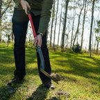 Root Slayer 23811, Metal Detecting Spade, Red