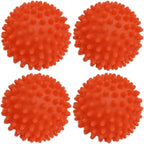 Black Duck Brand Dryer Balls 4 Pack Orange- Reusable Dryer Balls Replace Laundry Drying Fabric Softener and Saves You Money