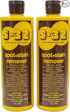S-32 Spot Stain Remover, Safely Removes Stubborn Spots and Stains, Commercial Use, Household Needs, 15.2 Ounces, 2 Pack