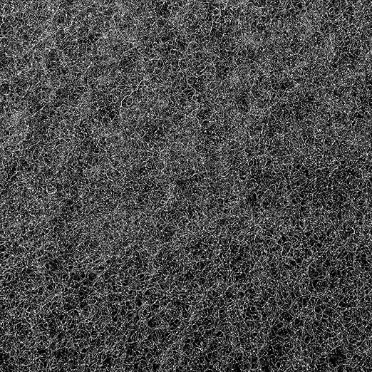 6-Pack, Heavy Duty, Scouring Pads, 6 x 4 inch Thick, Black for Cleaning Stripping Scrubbing Pots Pans