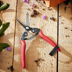 Corona Tools Long Curved Snips – 1.75″ Tempered Steel Precision Garden Shears for Fruit, Herbs, Flowers & Vineyard Use